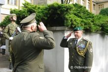 Slvnostn nstup ku Du ozbrojench sl Slovenskej republiky