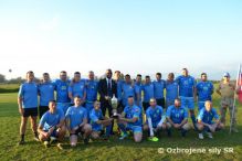 Zabezpečenie bikomunálnej aktivity - Mier a šport na CYPRE – priateľský futbalový zápas v obci PYLA